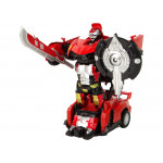 Súprava 2v1 Auto Robot a Transformers – červený, oranžový